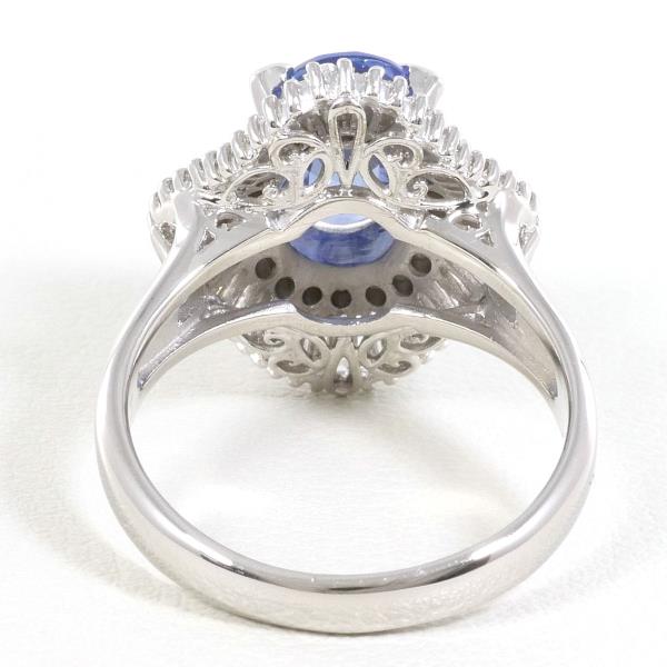 PT900 Platinum Sapphire Ring