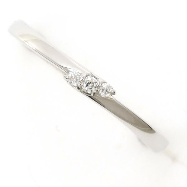 PT585 Platinum Diamond Ring 9.5