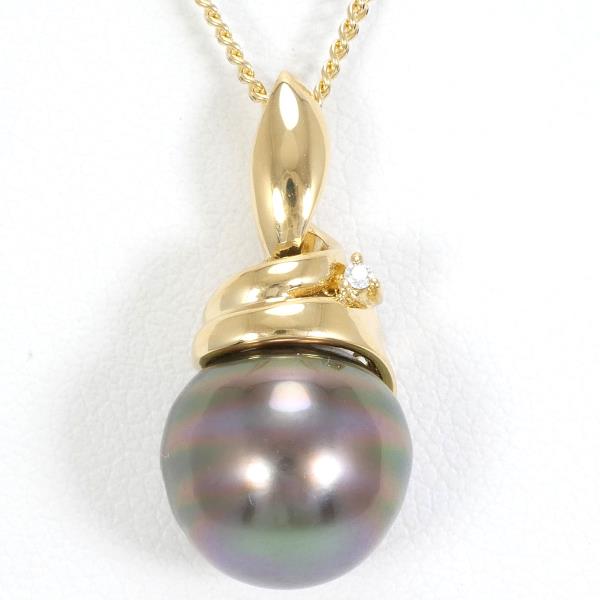 K18 Yellow Gold Pearl Necklace