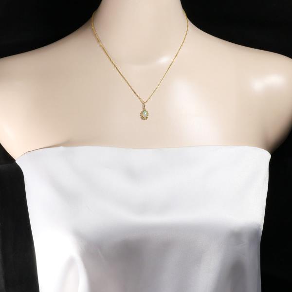 K18 Yellow Gold Opal Necklace