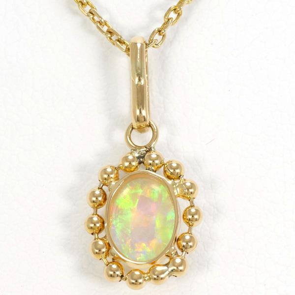 K18 Yellow Gold Opal Necklace