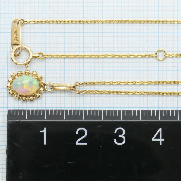 K18 Yellow Gold Opal Necklace