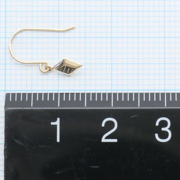 K10 Yellow Gold Earrings, 0.2g, Pre-owned in Great Condition