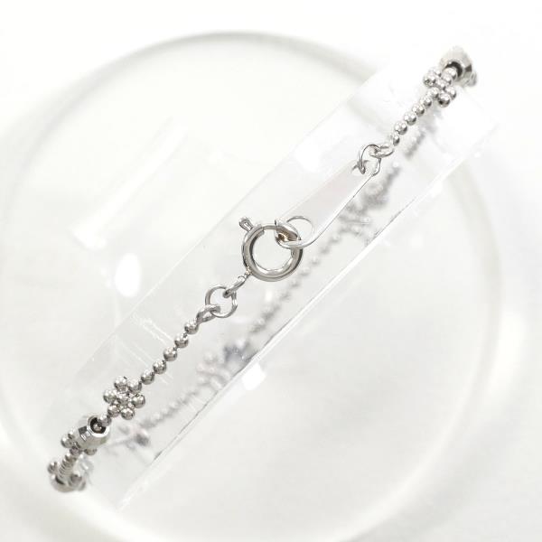 K18 White Gold Bracelet 2.2g