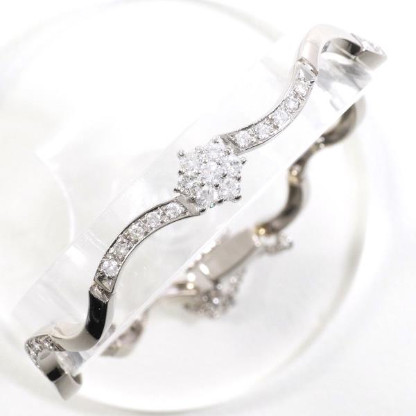 K18 White Gold Diamond Bracelet