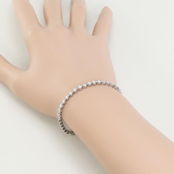 PT900 Platinum K14WG Diamond Bracelet