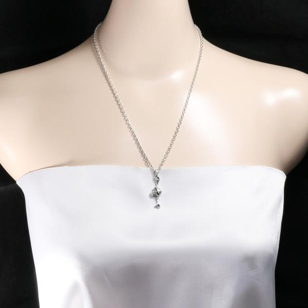 Silver Necklace Jewelry 50cm