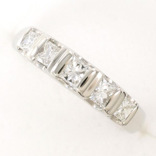 PT900 Platinum Diamond Ring 7.5