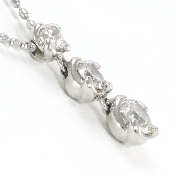 PT900 PT850 Platinum Diamond Necklace