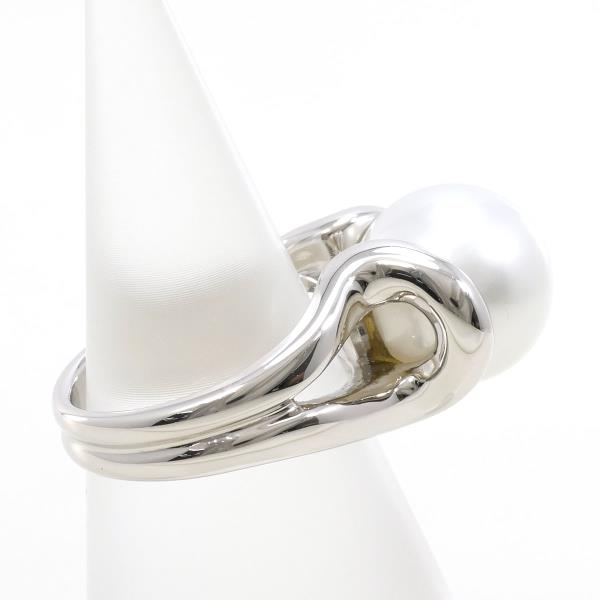 PT900 Platinum Pearl Ring 11