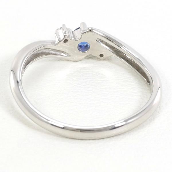 PT900 Platinum Sapphire Ring 11.5 in Excellent Condition