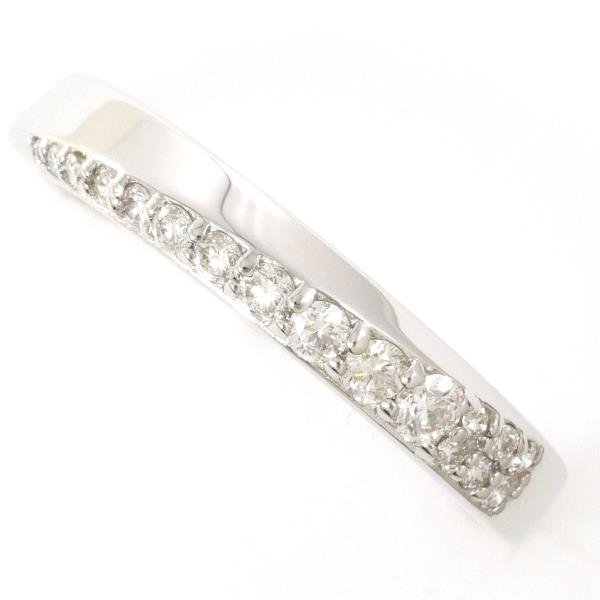 PT900 Platinum Diamond Ring Size 13