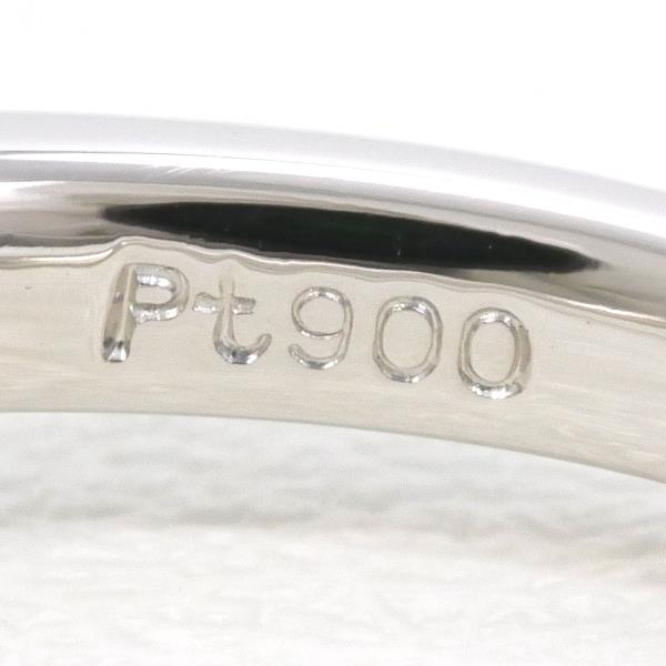 PT900 Platinum Diamond Ring 7.5 in Excellent Condition