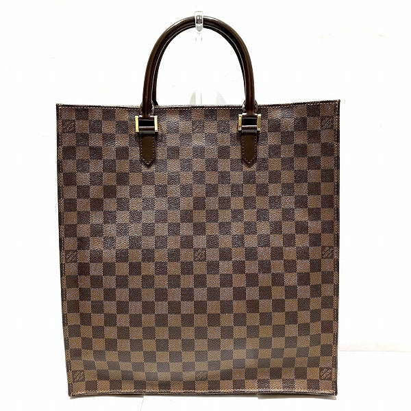 Louis Vuitton Damier Sac Plat Tote Bag N51140 in Good Condition