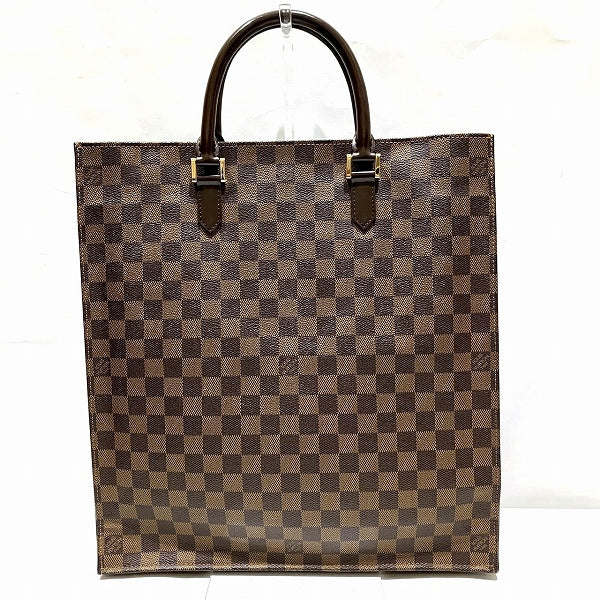 Louis Vuitton Damier Sac Plat Tote Bag N51140 in Good Condition