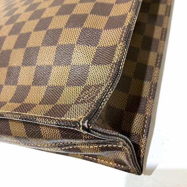 Louis Vuitton Damier Sac Plat Tote Bag N51140 in Good Condition