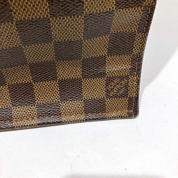 Louis Vuitton Damier Sac Plat Tote Bag N51140 in Good Condition