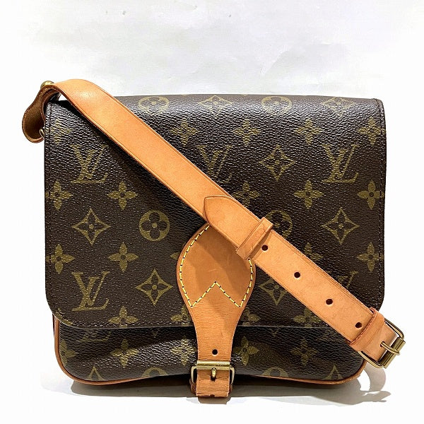 Louis Vuitton Monogram Cartouchiere Shoulder Bag M51253 in Good Condition