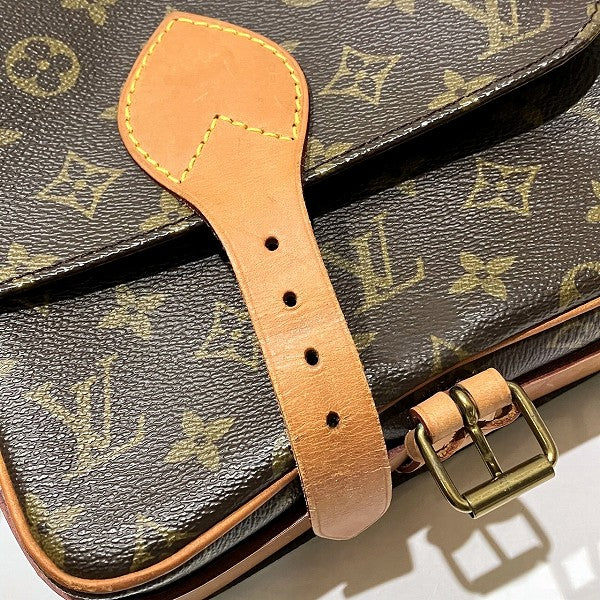 Louis Vuitton Monogram Cartouchiere Shoulder Bag M51253