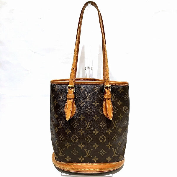 Louis Vuitton Monogram Petit Bucket Tote Bag M42238