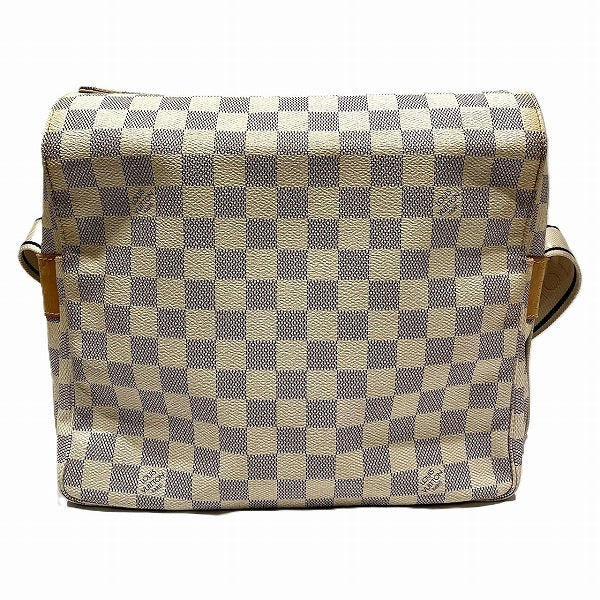 Louis Vuitton Damier Azur Naviglio Shoulder Bag N51189 in Good Condition