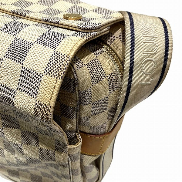 Louis Vuitton Damier Azur Naviglio Shoulder Bag N51189 in Good Condition