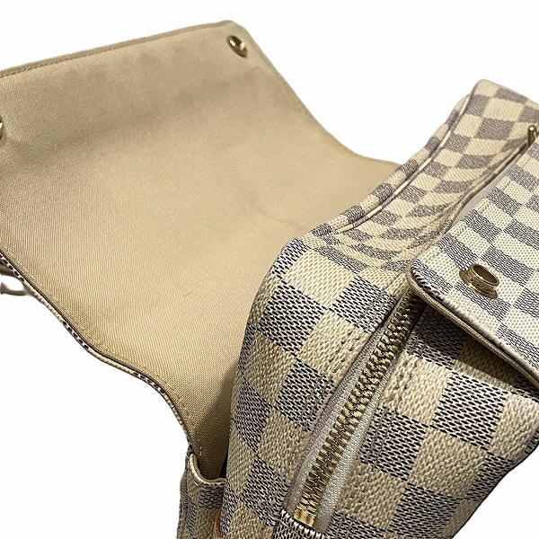 Louis Vuitton Damier Azur Naviglio Shoulder Bag N51189 in Good Condition