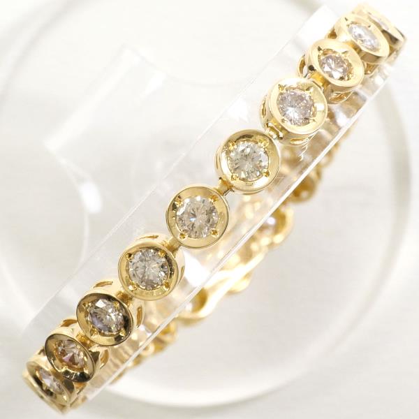 K18 Yellow Gold Brown Diamond Bracelet