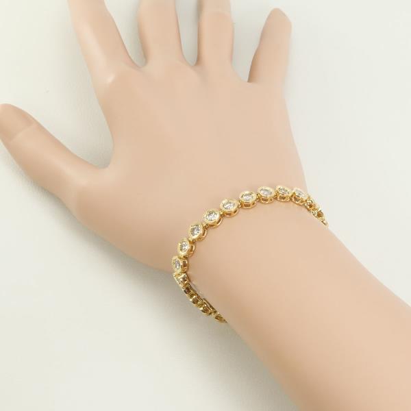 K18 Yellow Gold Brown Diamond Bracelet