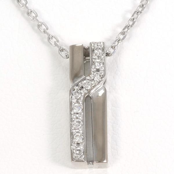 K9 White Gold Diamond Necklace