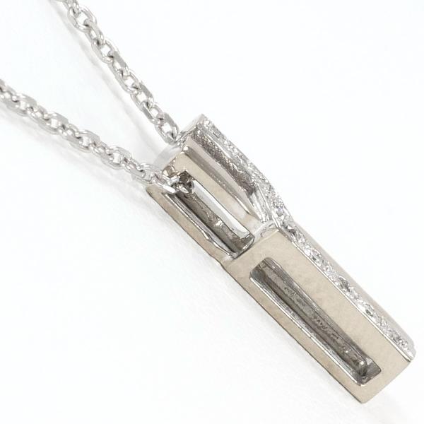 K9 White Gold Diamond Necklace