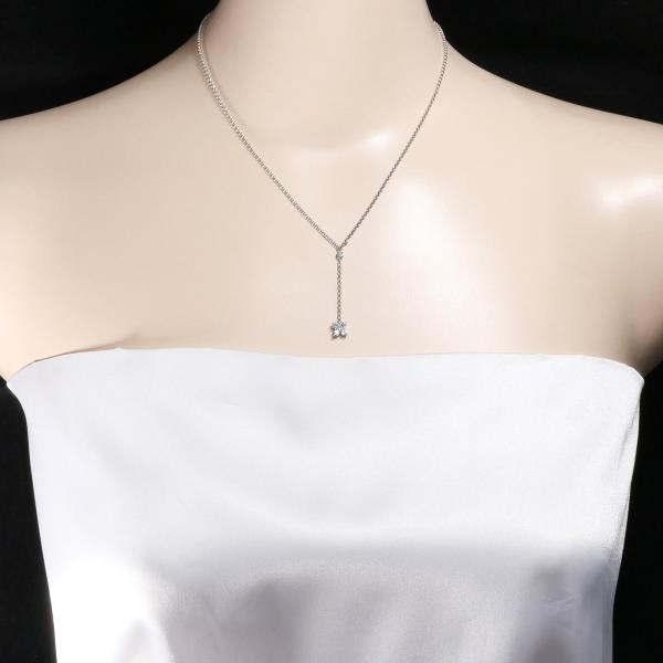 K18 White Gold Diamond Necklace 0.35ct