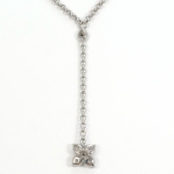 K18 White Gold Diamond Necklace 0.35ct