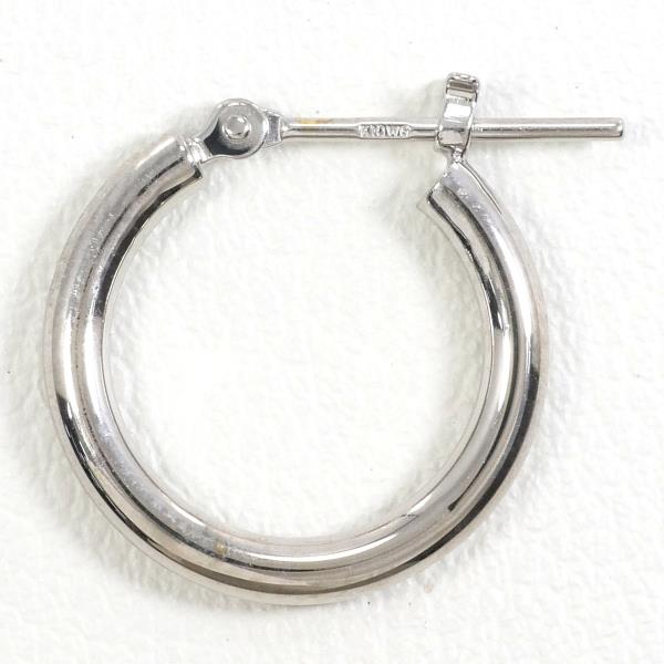 K10 White Gold Earring (Single) in Great Condition