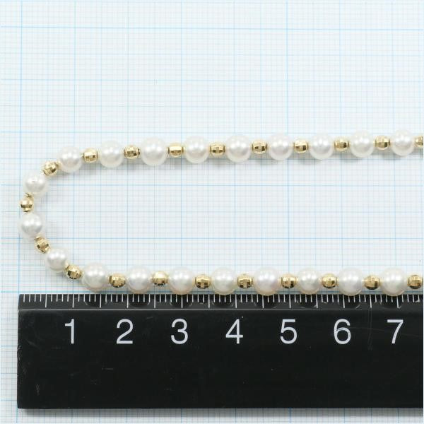 K18 Yellow Gold Pearl Necklace