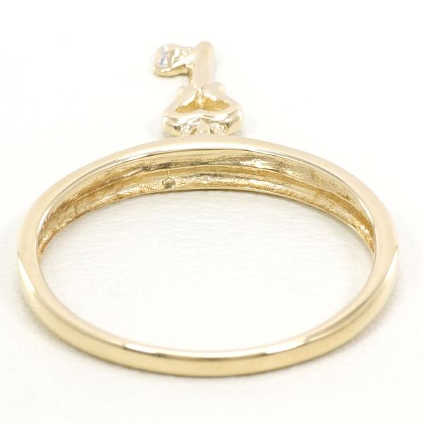 10K Yellow Gold Ring Size 14 in Excellent Condition