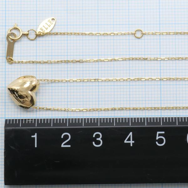 ELLE K18 Yellow Gold Necklace 1.9g 40cm in Pristine Condition