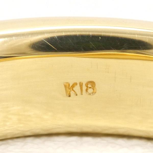 Avalanche K18YG Yellow Gold Ring Size 15