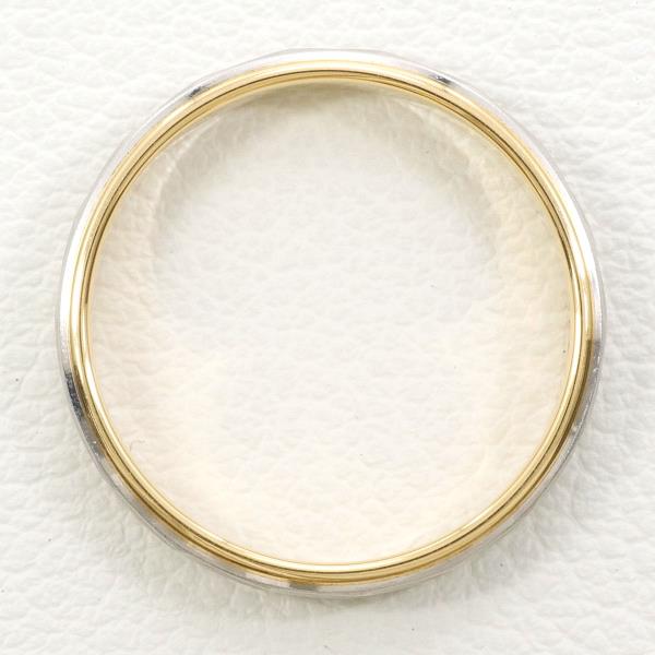 PT900 K18YG Platinum Yellow Gold Ring