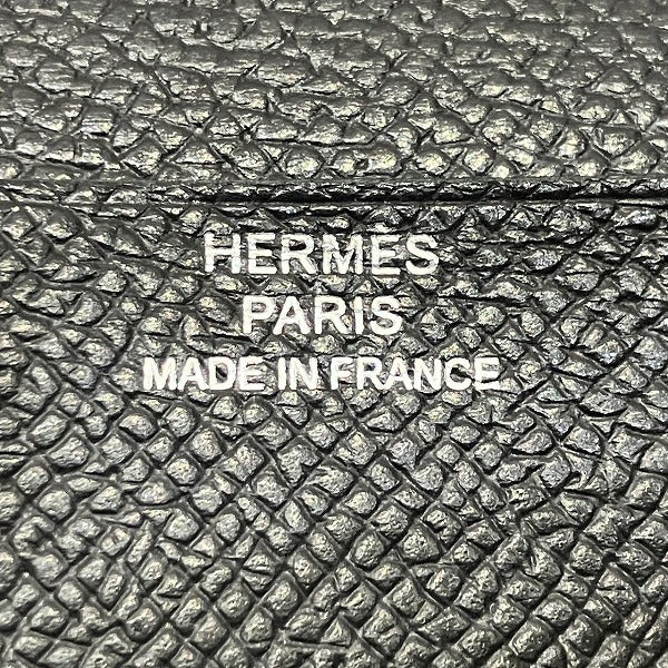 Hermes Beaun Souffle Long Wallet in Good Condition