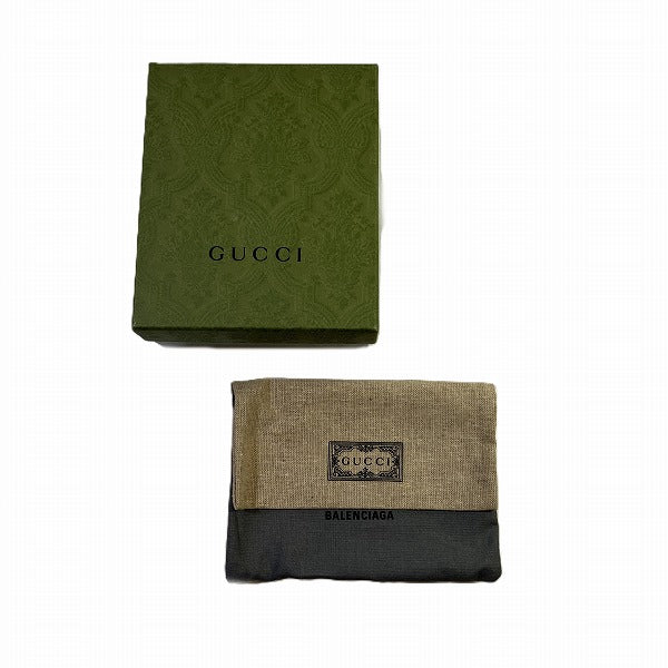 Gucci GG Canvas Balenciaga Collab Compact Wallet 681708 in Great Condition