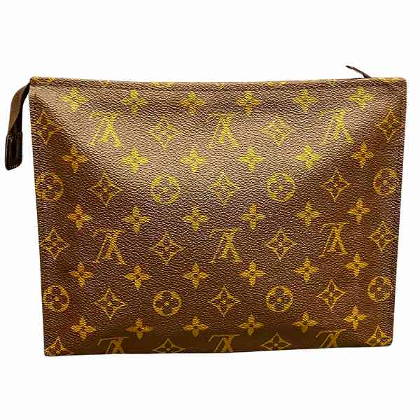 Louis Vuitton Monogram Pochette Toilette 26 Clutch M47542 in Good Condition