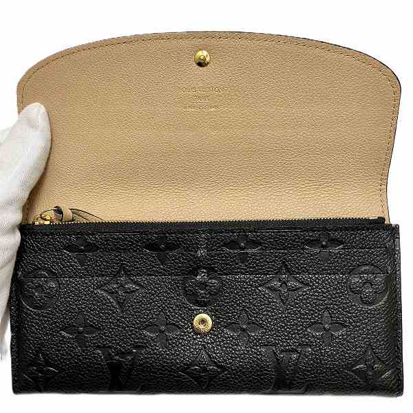 Louis Vuitton Monogram Empreinte Emilie Wallet M62369 in Great Condition