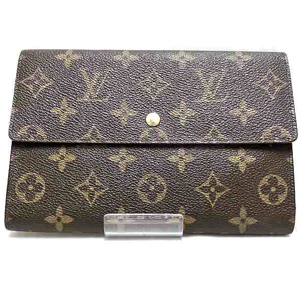 Louis Vuitton Monogram Pochette Passport Long Wallet M60135 in Good Condition