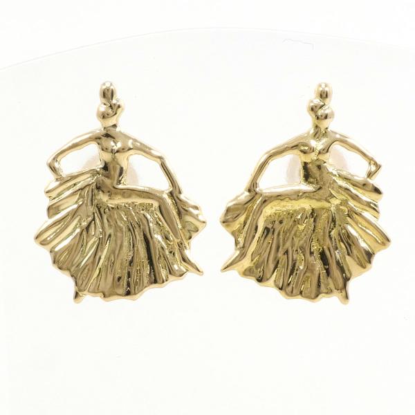 K18 Yellow Gold Earrings