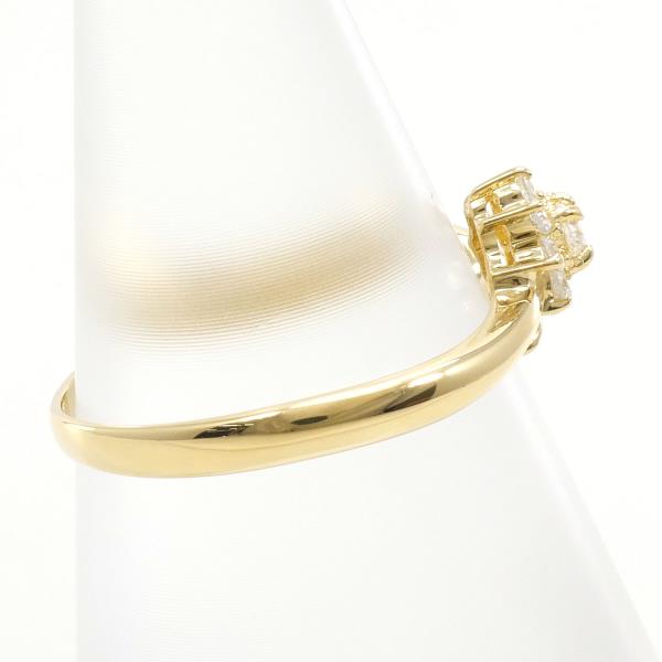 K18 Yellow Gold Diamond Ring 11.5