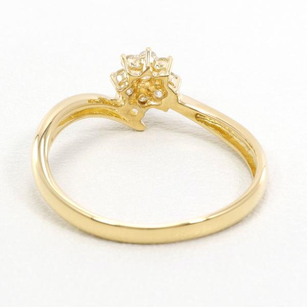 K18 Yellow Gold Diamond Ring 11.5