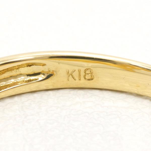 K18 Yellow Gold Diamond Ring 11.5