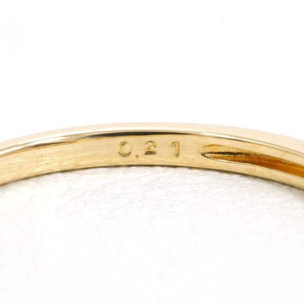 K18 Yellow Gold Diamond Ring