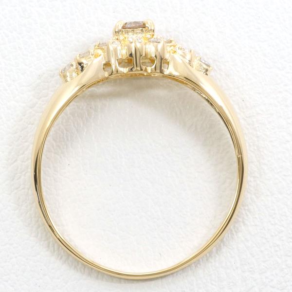 K18 Yellow Gold Diamond Ring 11